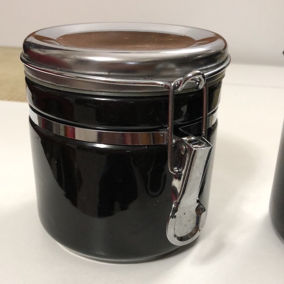 VTG Set of 2 Home Collection Anchor Hocking Canisters - Picture 3 of 9